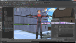 ATOMファイル形式でキャラクタ間でアニメーションを転送