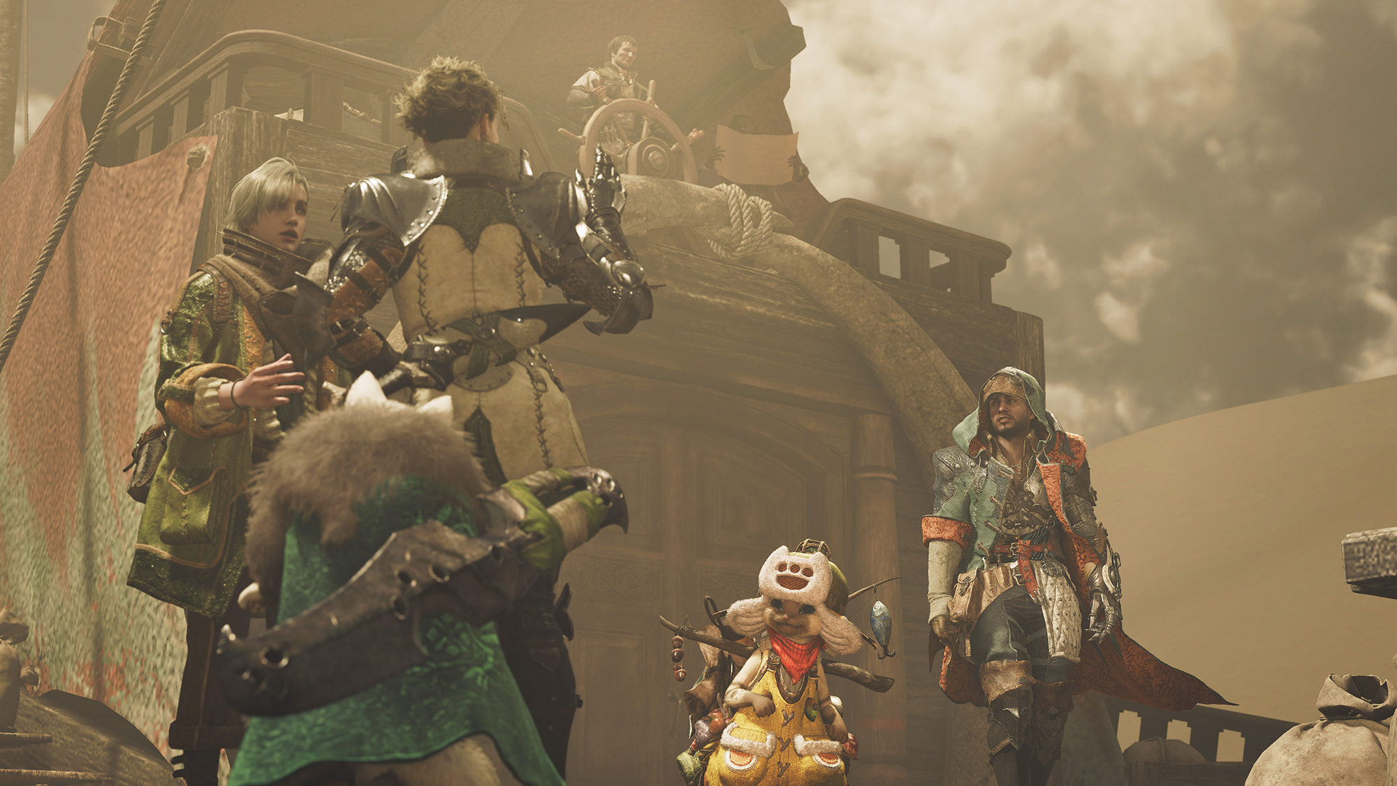 モンスターハンターワイルズの画面