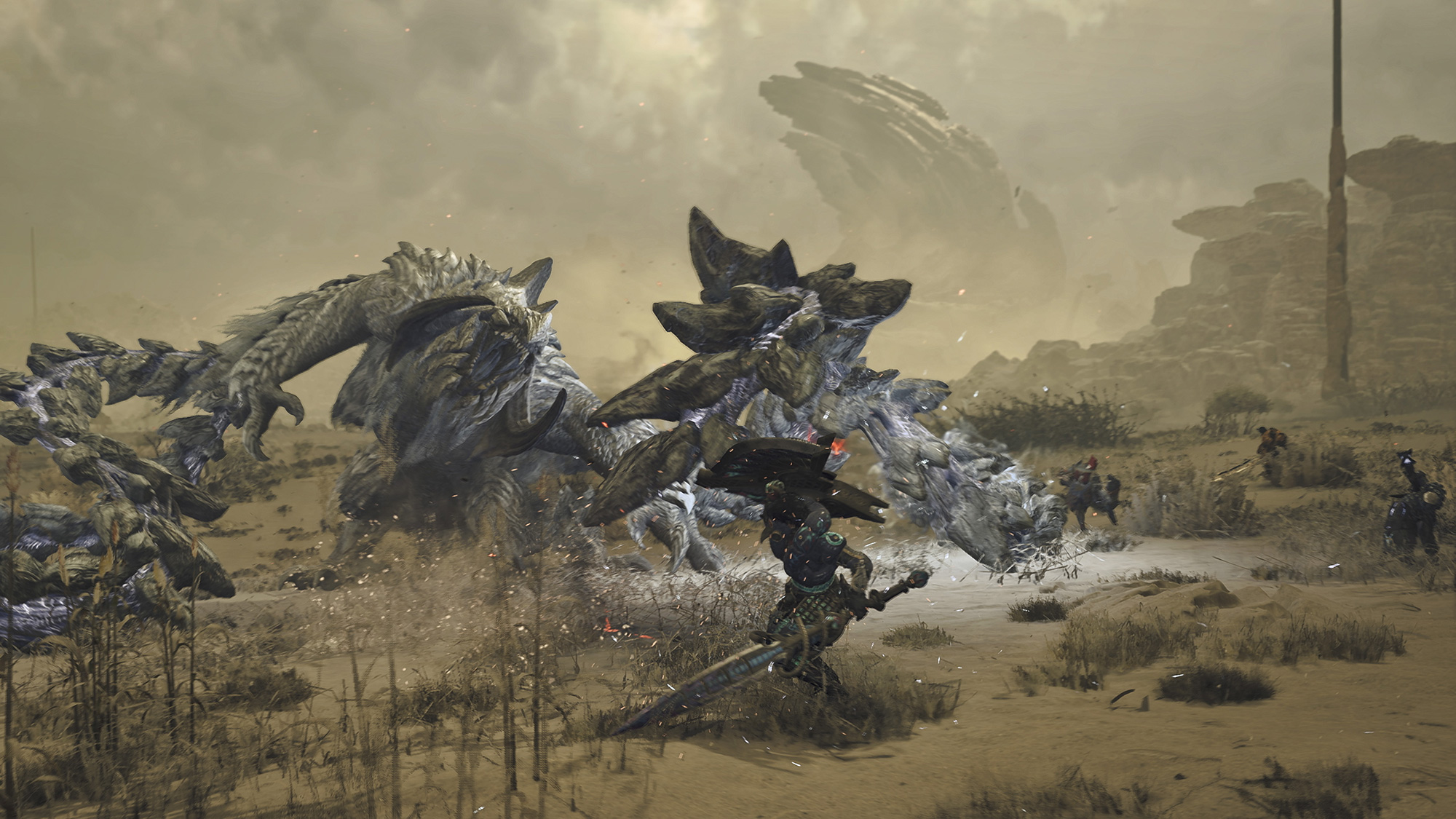 モンスターハンターワイルズの画面