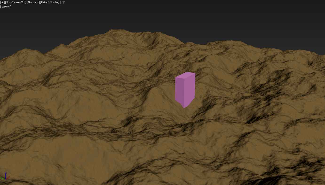 ビューポート上の設定