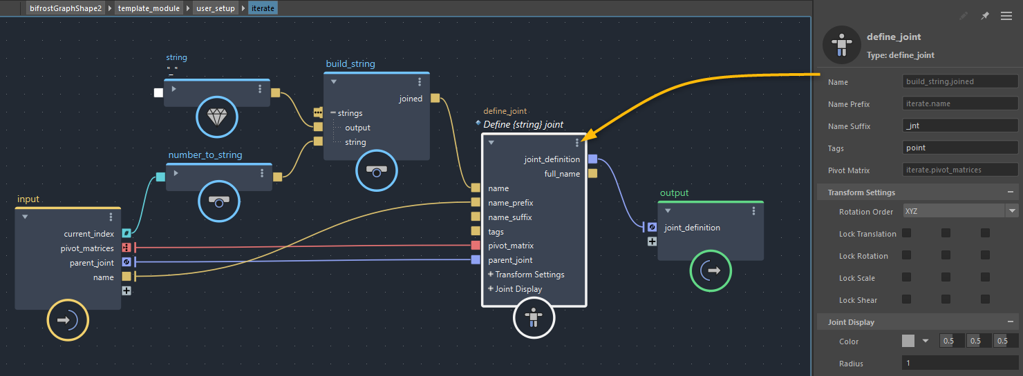 user_setup内のiterateコンパウンド