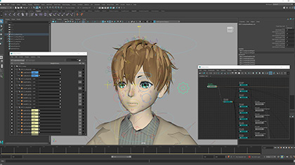 ヨルシカ「晴る」MVメイキング～キャラクターアニメーション×リギング～