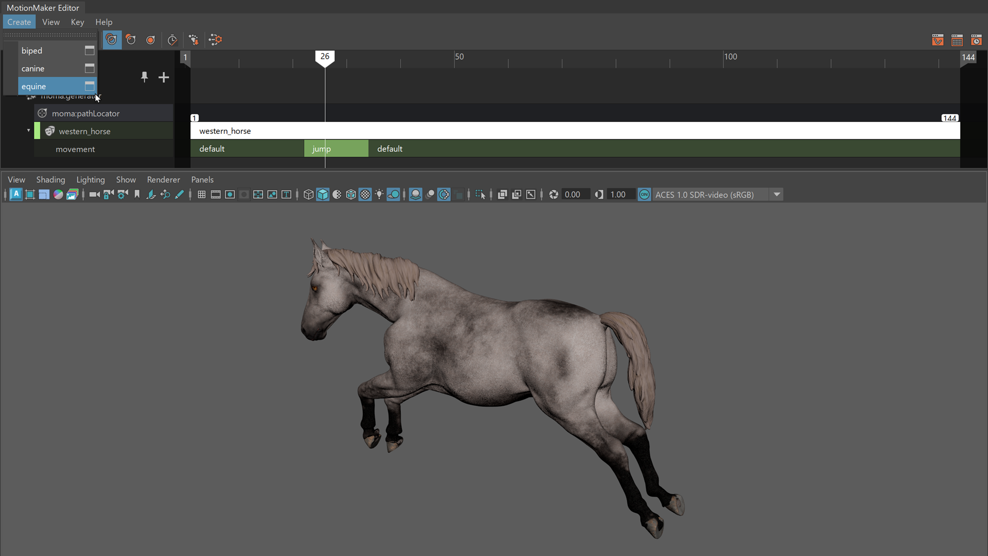 MotionMaker エディタのフィードバック、ナビゲーション、キャラクタの命名を改良