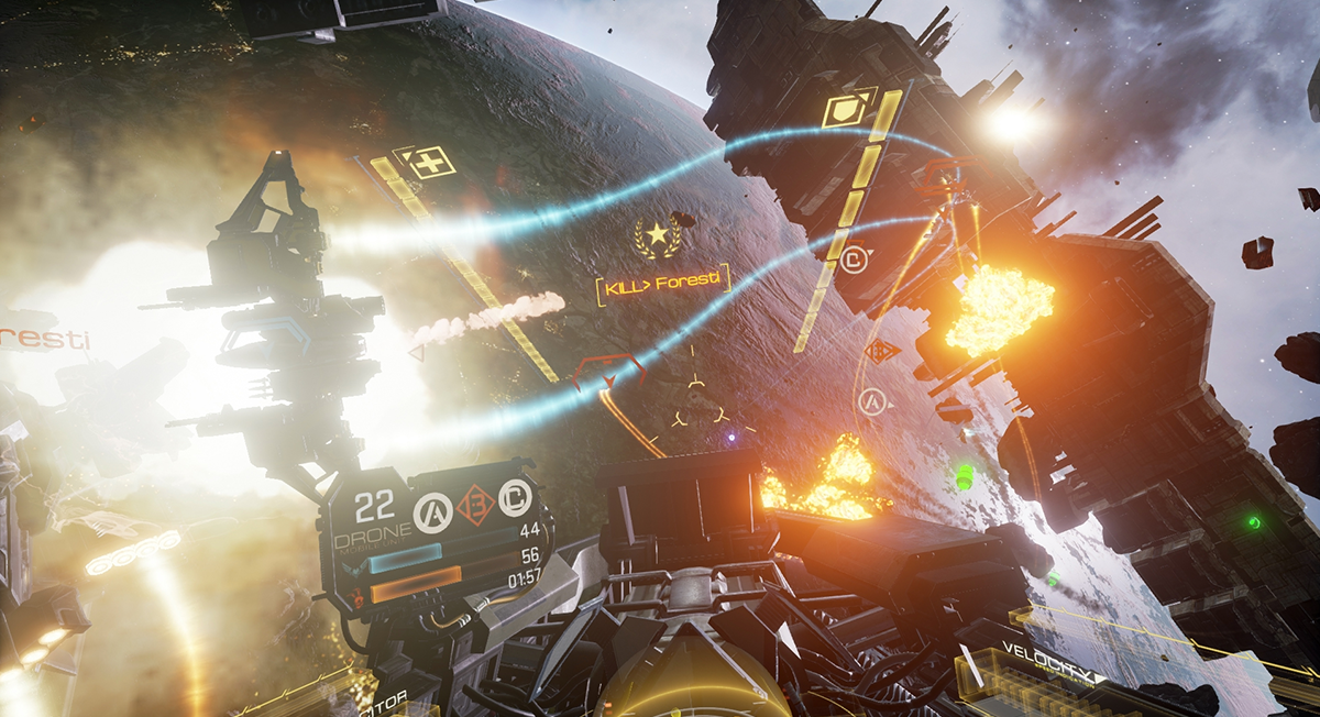 EVE Valkyrie, image courtesy of CCP Games