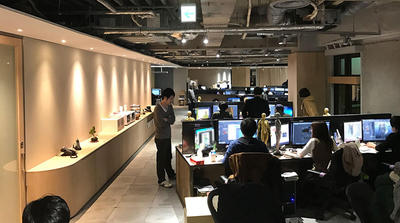 2017年、東京は代官山に移転したばかりのCafe Group東京オフィス