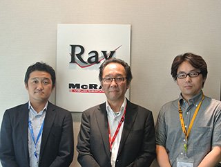 写真左から、荒井寿斉氏、大谷朋之氏、阿部直行氏
