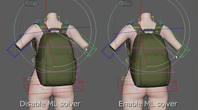 Bifrost for Maya Rigging Challenge～一歩先のリグ・アニメーションに挑戦～第6回：機械学習でリュックの連動リグ〜導入編〜