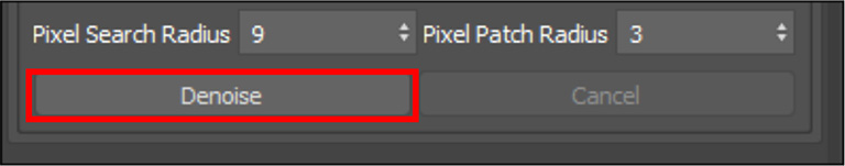 Что такое denoiser в 3ds max