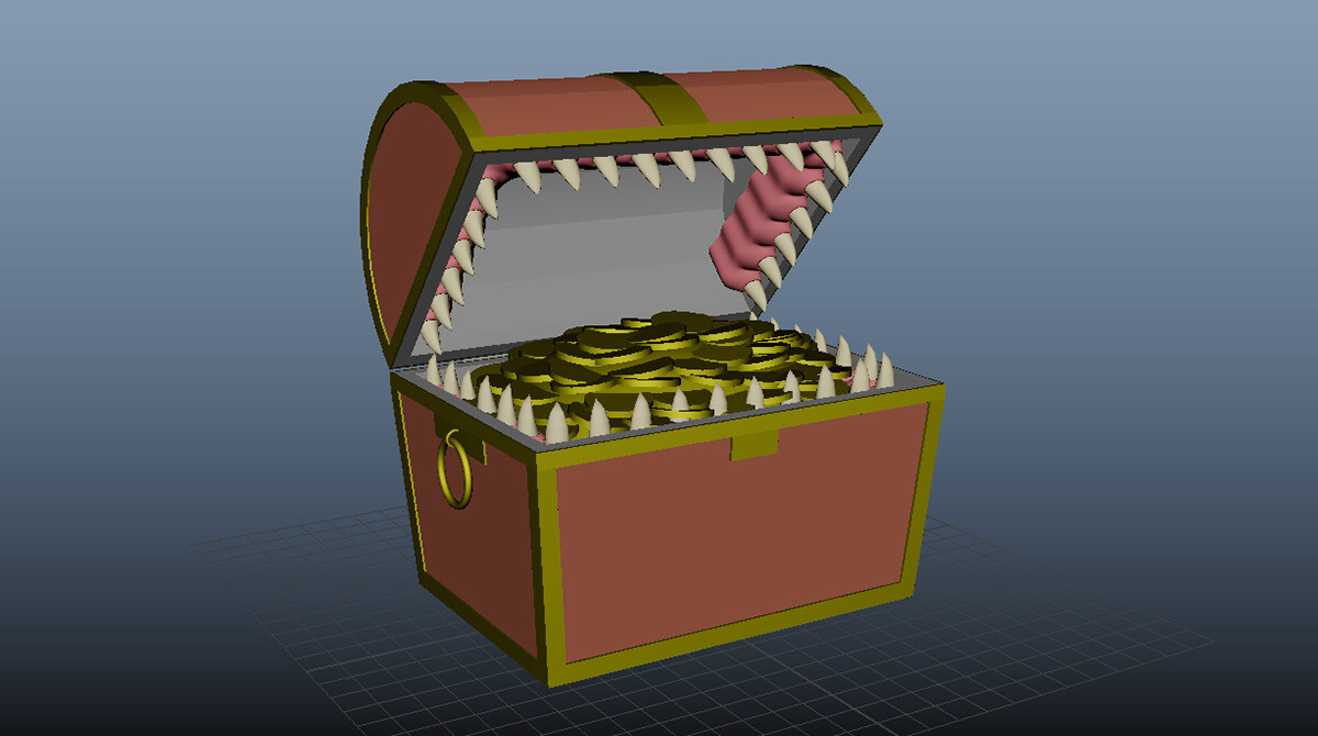 第5回：リグモジュールの開発とセットアップ その4〜宝箱の中身のアニメーション〜 |  Mayaにおける魅惑のプロップリグ～モジュラーリギングシステムの基本と応用～ | AREA JAPAN