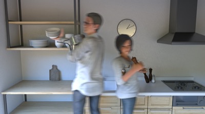 3ds Max × ビジュアライゼーション 第4回：超シンプルにつくる「昼下がりのキッチン」その④小物の配置とレンダリング設定編