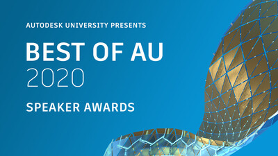 Best of AU 2020 Speaker Awards