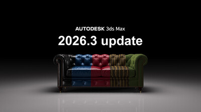 3ds Max 2026.3 リリース